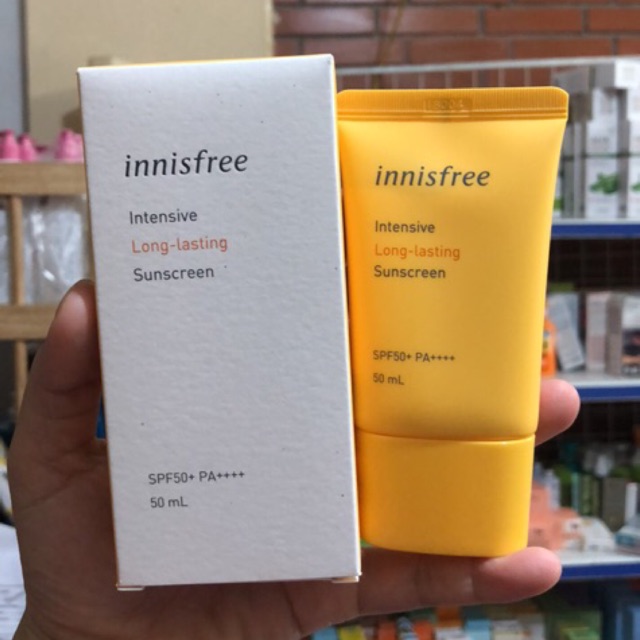 [Mẫu mới 2019] Kem chống Nắng Innisfree Long lasting SPF50+ 50ml