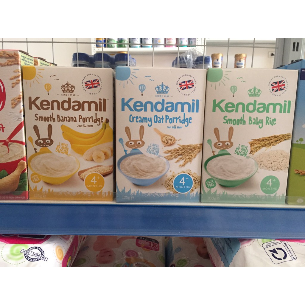 BỘT ĂN DẶM KENDAMIL CÁC VỊ (125g)