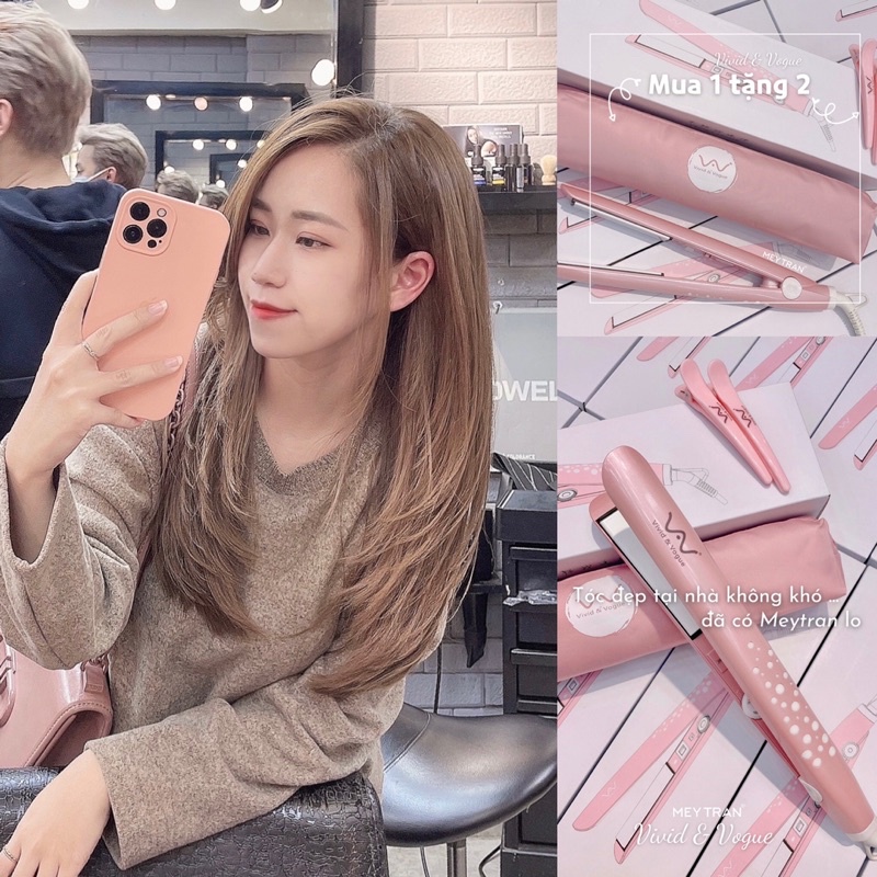 MÁY LÀ DUỖI TÓC THẲNG 3 MỨC NHIỆT VIVID & VOGUE