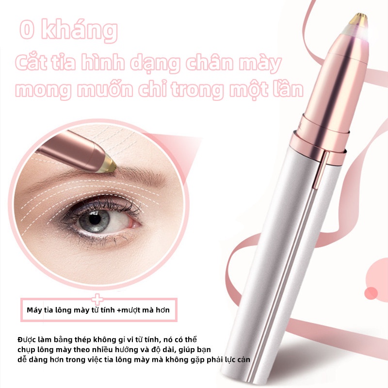 Máy tỉa lông mày GDTIMA chạy điện trang điểm cho nữ