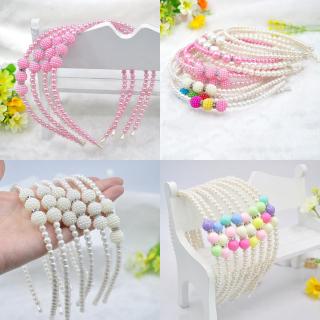 Băng đô đính ngọc trai thời trang