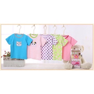 Combo 5 áo cộc tay cater 0 đến 36 tháng