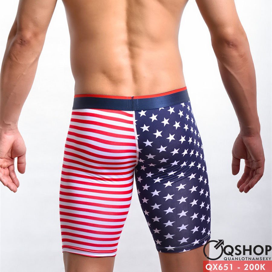 QUẦN LÓT ĐÙI LỬNG THUN COTTON QX651