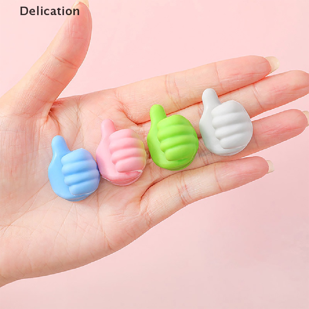 [Delication] Giá Đỡ Kẹp Dây Cáp USB Hình Ngón Cái Sáng Tạo Sản Phẩm Tốt
