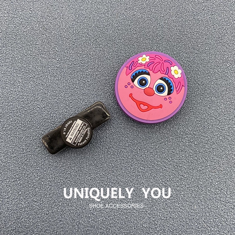 Phụ Kiện Khóa Trang Trí Giày Crocs / jibbitz Sesame Street charms