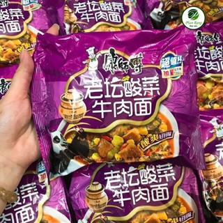 Mỳ Tôm Chua Cay DưA bò - vuanuongtrunghoa