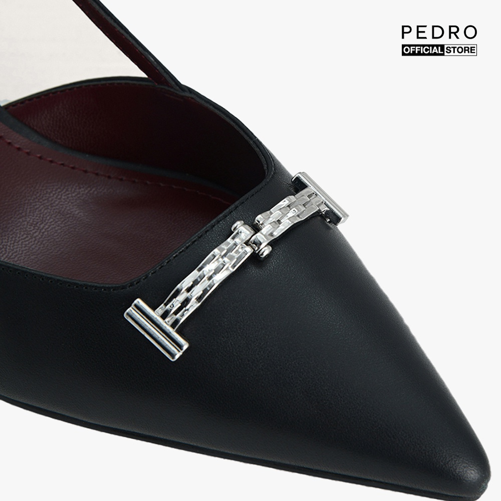 PEDRO - Giày cao gót mũi nhọn Plaque Embellished PW1-25580332-01