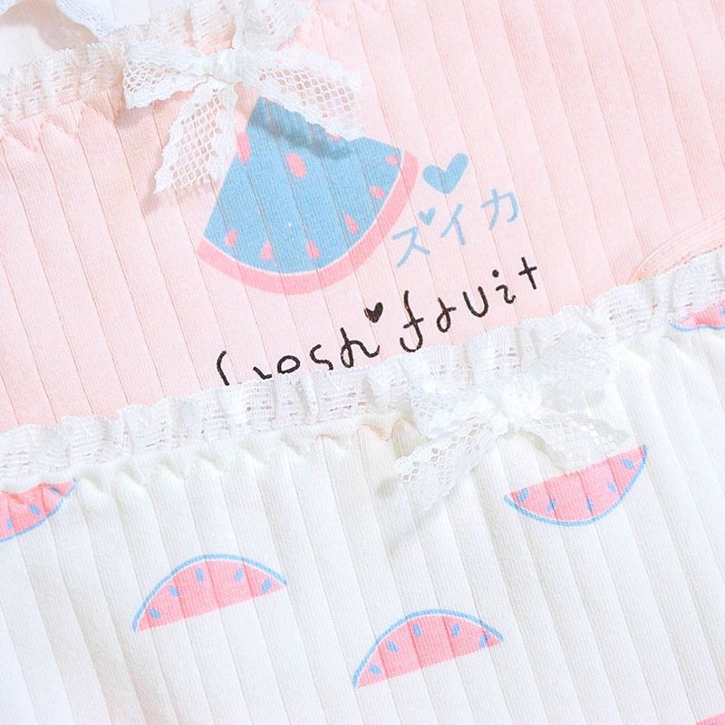 [CHE TÊN 100%] Quần Lót Nữ Cute 05 Quần Chíp Dưa Hấu Nơ Chất Cotton Quảng Châu Cao Cấp Sexy Xịn Đẹp Lamodu Shop | BigBuy360 - bigbuy360.vn