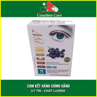 Viên Uống DOCOM ĐV - Hỗ Trợ Cải Thiện Thị Lực, Giúp Cho Đôi Mắt Sáng Khỏe - Hộp 50 Viên - Coastlinecare Pharmacy