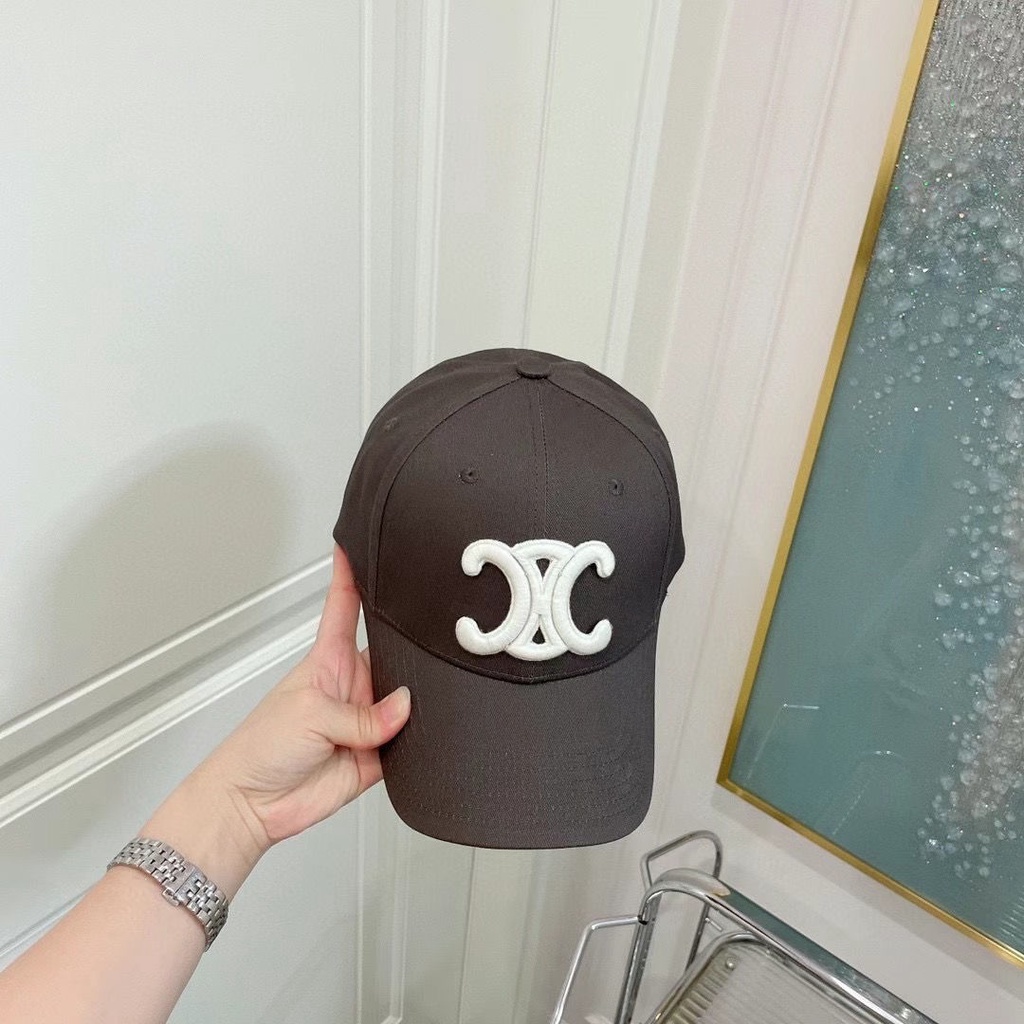 Nón Lưỡi Trai In Chữ Celin Arc de Triomphe Phiên Bản Đúng Đường Phố Cho Nam Và Nữ