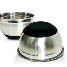 Âu trộn bột Inox đế silicon Pb448