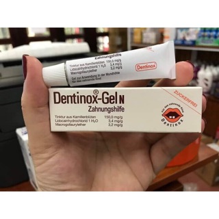 Gel bôi giảm đau khi bé mọc răng Dentinox -gel N