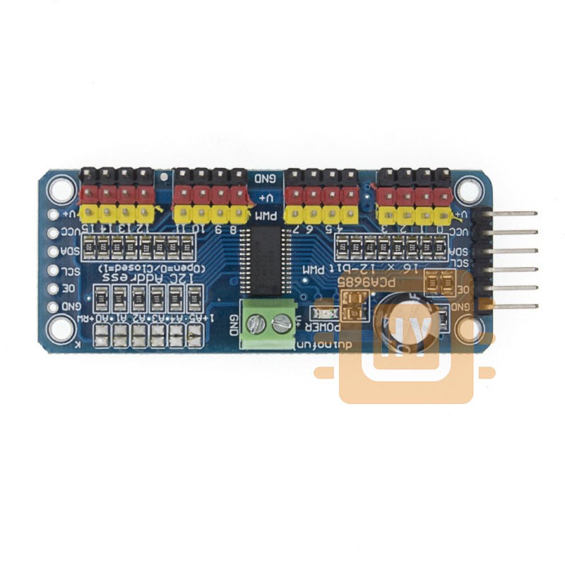 16 Channel 12-bit PWM/Servo Driver-I2C interface PCA9685 module Raspberry pi shield module servo shield