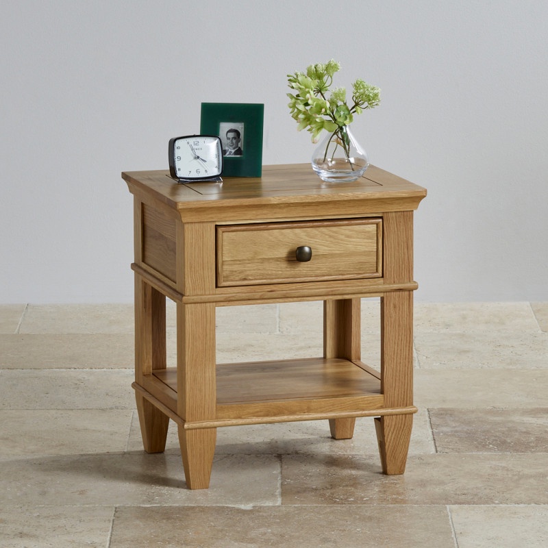 Tủ đầu giường Classic 1 ngăn gỗ sồi IBIE