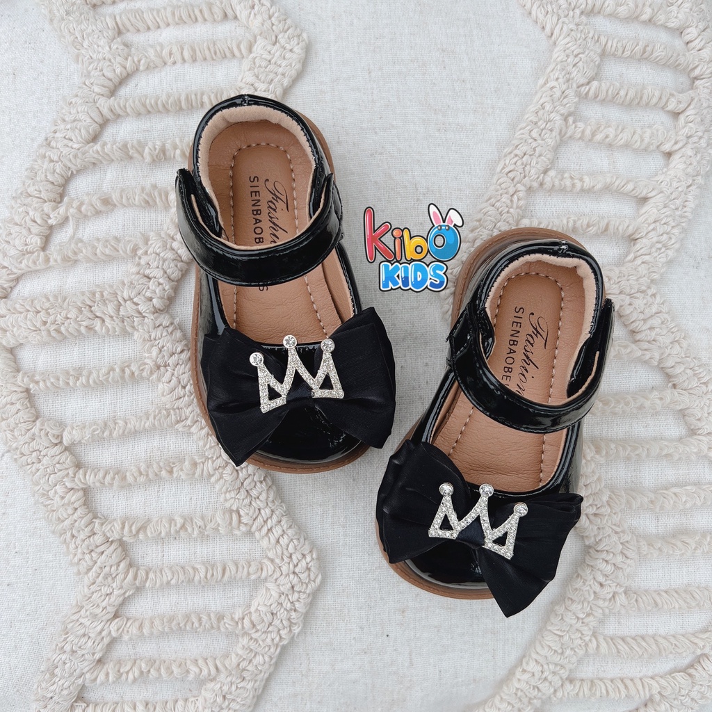 Giày Bé Gái - Giày búp bê da mềm phong cách Vintage BB4661 (có ảnh thật)