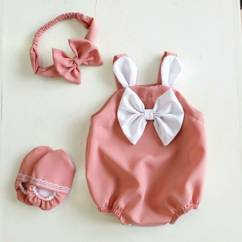body hồng thỏ siêu kute cho bé (kèm ảnh thật)