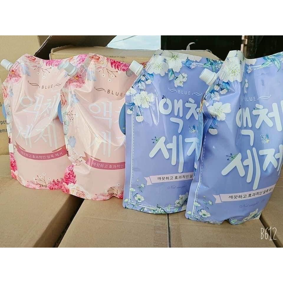 Nước giặt Blue chính hãng can, túi 2kg