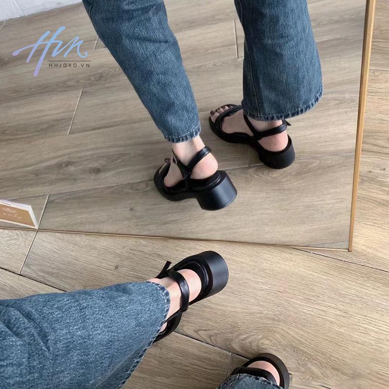 Giày Sandal Cao Gót Hở Ngón Thời Trang Mùa Hè Phong Cách Pháp Hàng Mới 2022 Dành Cho Bạn Nữ