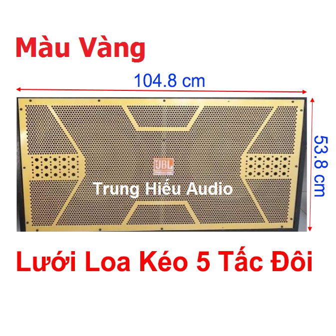 Lưới Loa 5 Tấc Đôi Màu Vàng
