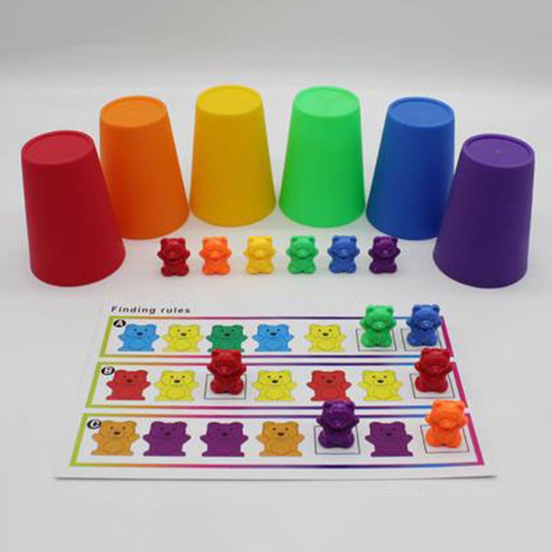 Set 110 Túi Nhựa Nhiều Màu Sắc Dùng Để Chơi Game Cho Bé