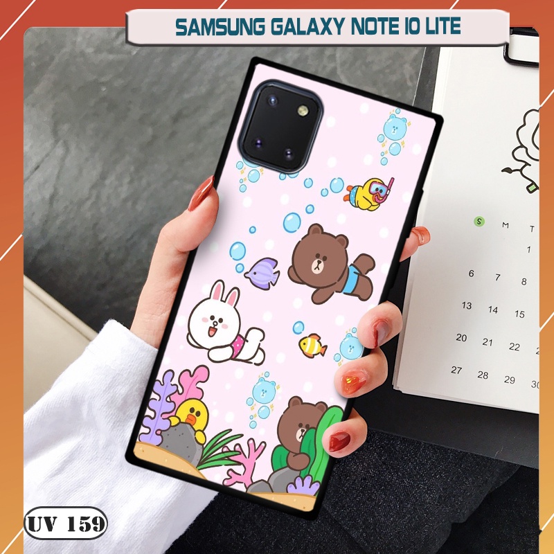 Ốp lưng nhám cho điện thoại Samsung Galaxy Note 10 lite