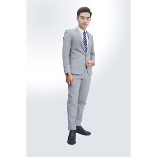 Quần vest màu xám cao cấp