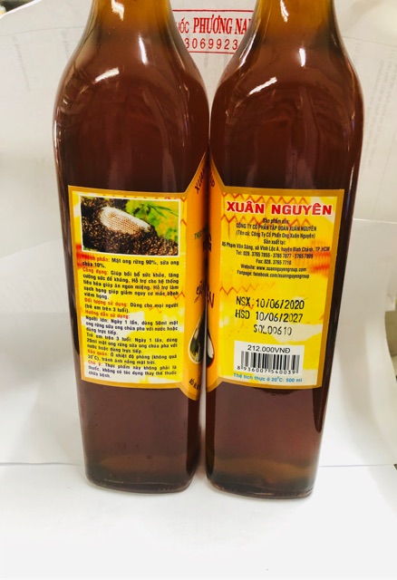 Mật ong XUÂN NGUYÊN 500ml