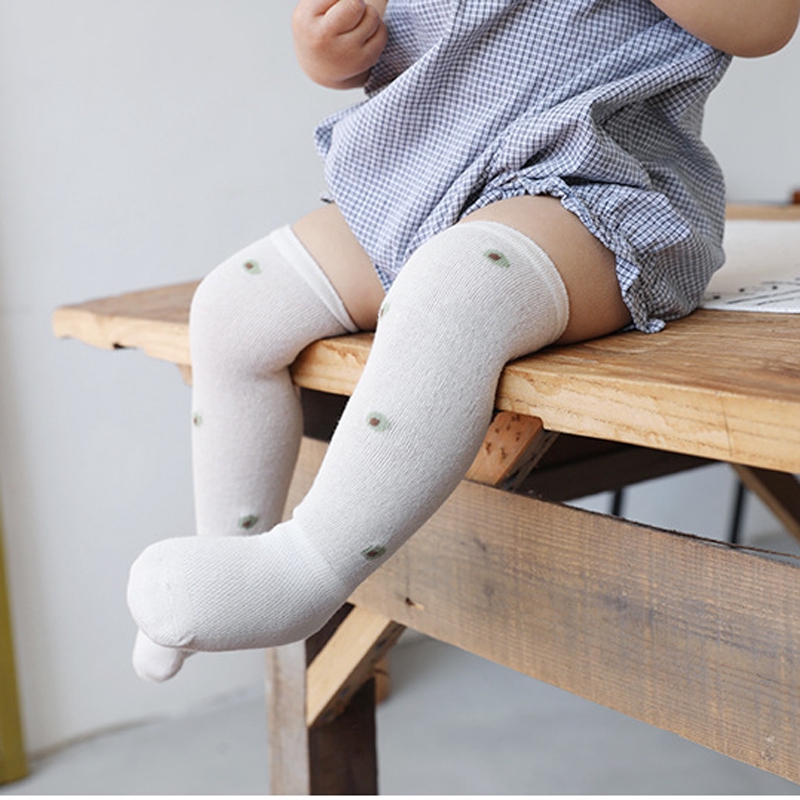 Vớ Dài Đến Gối Phối Ren Dễ Thương Dành Cho Bé