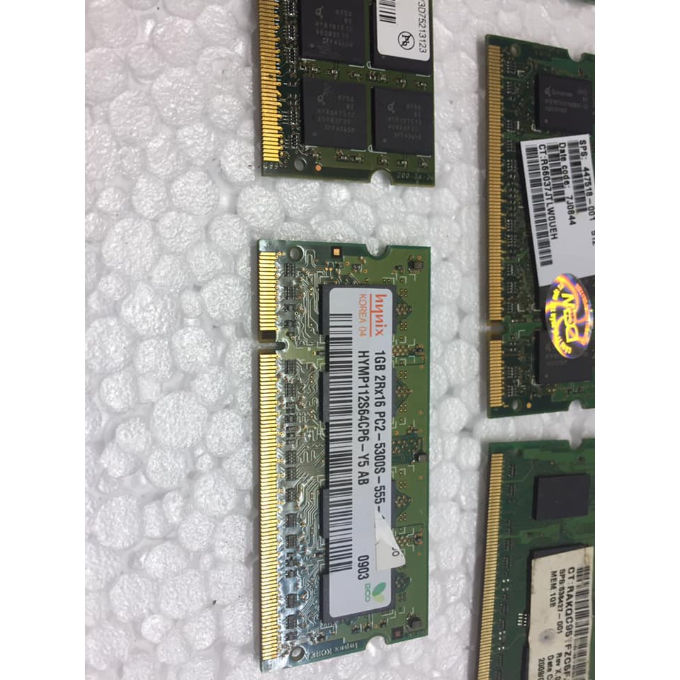 Ram DDRam DDR2 Laptop 1Gb PC667 PC800