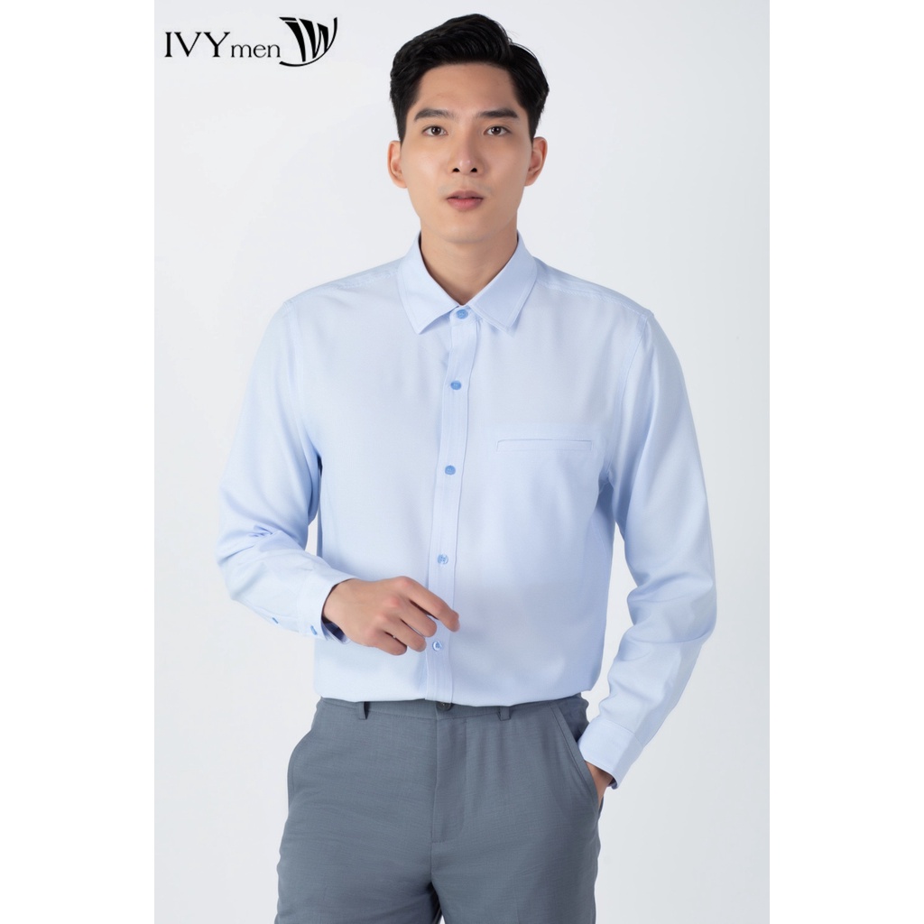 Áo sơ mi nam dài tay IVY moda MS 17E3096