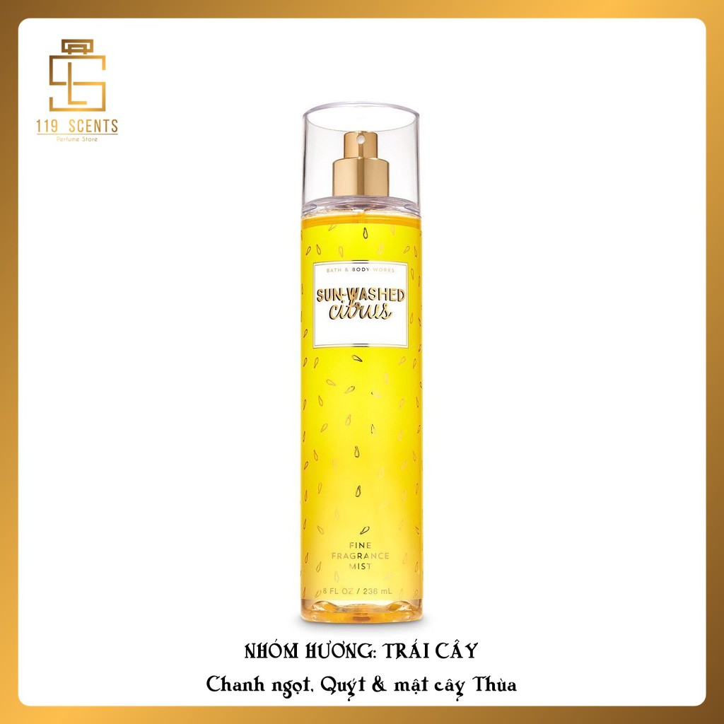 [🍑 BST TRÁI CÂY 🍑 – ĐỦ MÙI] Xịt Thơm Nước Hoa Toàn Thân Hương Hoa Cỏ Bath & Body Works Fine Fragrance Mist (236 ML) ® | BigBuy360 - bigbuy360.vn