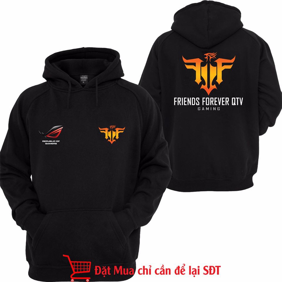 [Xả kho ]Áo hoodie nỉ Friend Forever QTV đẹp siêu ngầu giá rẻ nhất