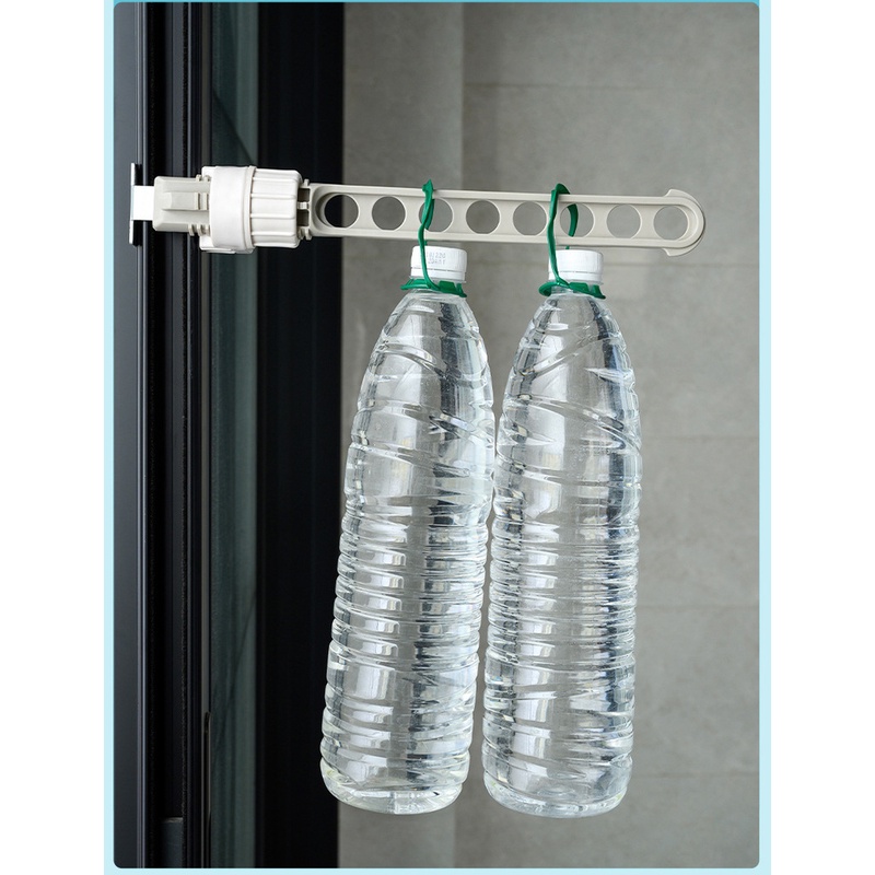 Giá Treo Khung Cửa Sổ 8 Lỗ Thiết Kế Nhỏ Gọn Tiện Dụng Cho Gia Đình