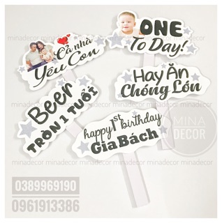 Bảng Hashtag Cầm Tay - Combo Theo Set - Size Mini