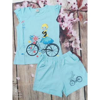 Đồ bộ bé gái size đại 20-38kg