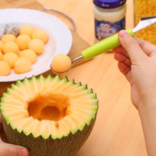 Dao Gọt Tỉa Tạo Hình Hoa Quả Rau Củ 2 Đầu Đa Năng