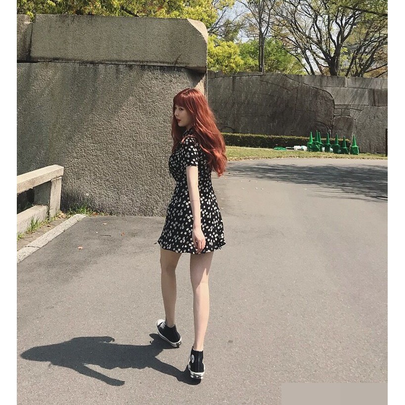 Đầm hoa nhí HyunA