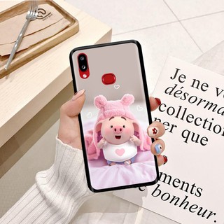 Ốp lưng Samsung A51 Silicon dẻo hình Heo Con Dễ Thương