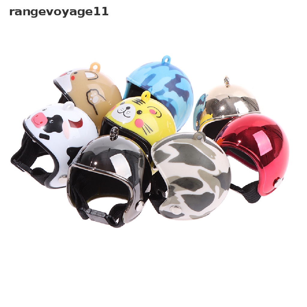 1 Mũ Bảo Hiểm Hình Gà / Vịt Vàng Cứng Đội Đầu Cho Thú Cưng