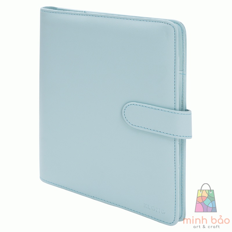 SỔ KLONG BÌA CÒNG DA PU CARO A5 - 100 TRANG, MS 992 (DỄ DÀNG THAY GIẤY KHI HẾT)