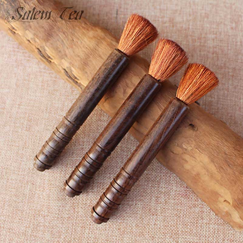 CHỔI QUÉT ẤM TRÀ CÁN GỖ LÔNG TỰ NHIÊN