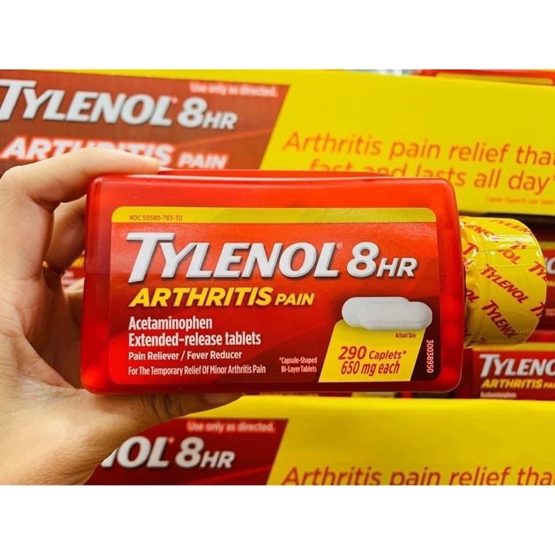 Arthritis pain.ty.le.nol 290v 650mg