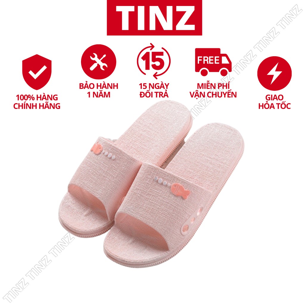 Dép đi trong nhà tắm, nhà vệ sinh, văn phòng nữ nam unisex chống trượt cute cao cấp TINZ|Mã Hca