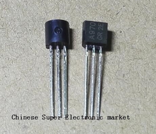 100pcs 2sa970 2sc2240 to-92 bipolar transistors - bjt npn
