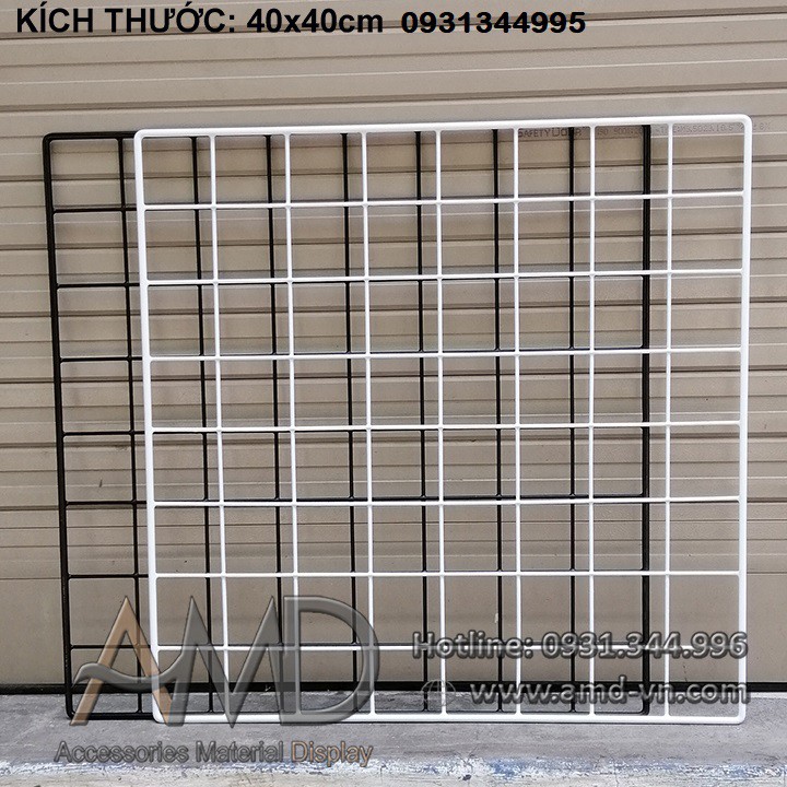 Khung lưới trang trí bọc nhựa PE