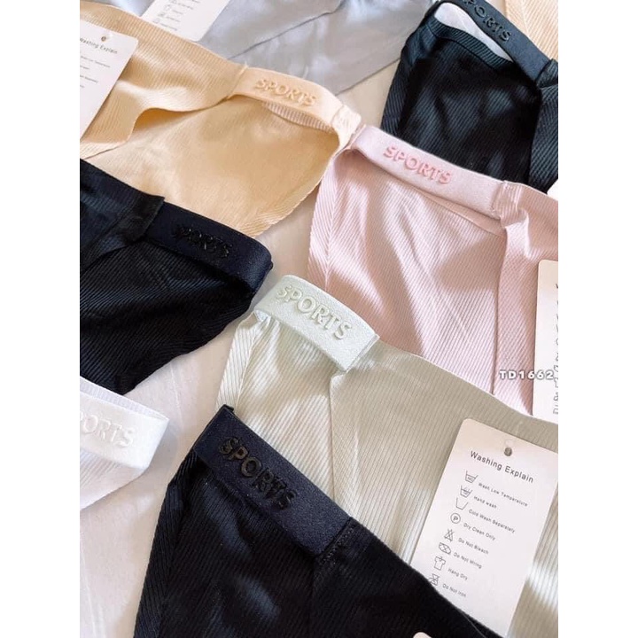 Set 10 Cái Quần Lót Su Dây Gân ZH Chuẩn Thái Lan Thể Thao Dập Nổi Chữ Sport