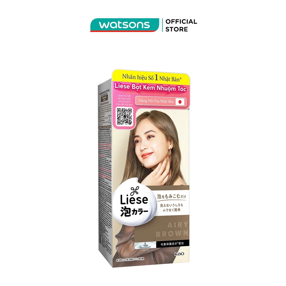 Bọt Kem Nhuộm Tóc Thời Trang Liese 108ml