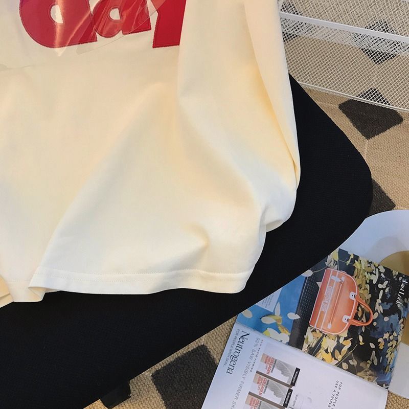 Áo Thun Tay Ngắn In Chữ Thiết Kế Mới Thời Trang Mùa Hè Dành Cho Nữ