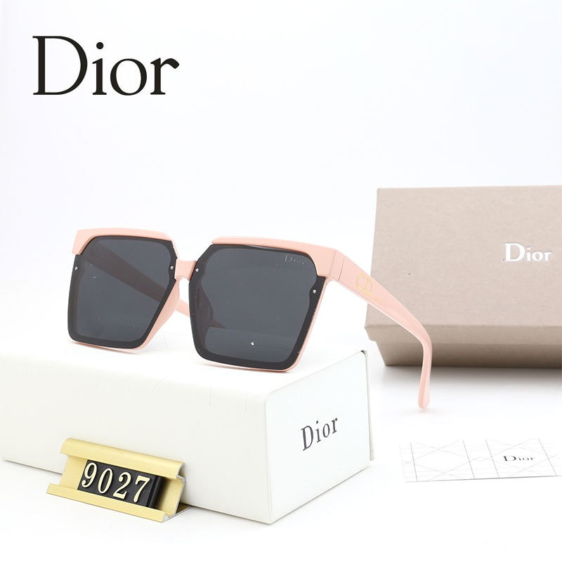 Kính Mát Dior 2021 Gọng Lớn Phong Cách Âu Mỹ Thời Trang Cho Nam Và Nữ