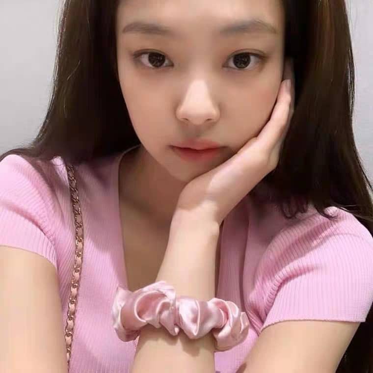 Chun vải buộc tóc scrunchies jennie